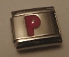 Letter P rood
